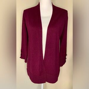 Evolution by Cyrus for Stitchfix Open Front Cardigan Sweater Women Small Med NWT